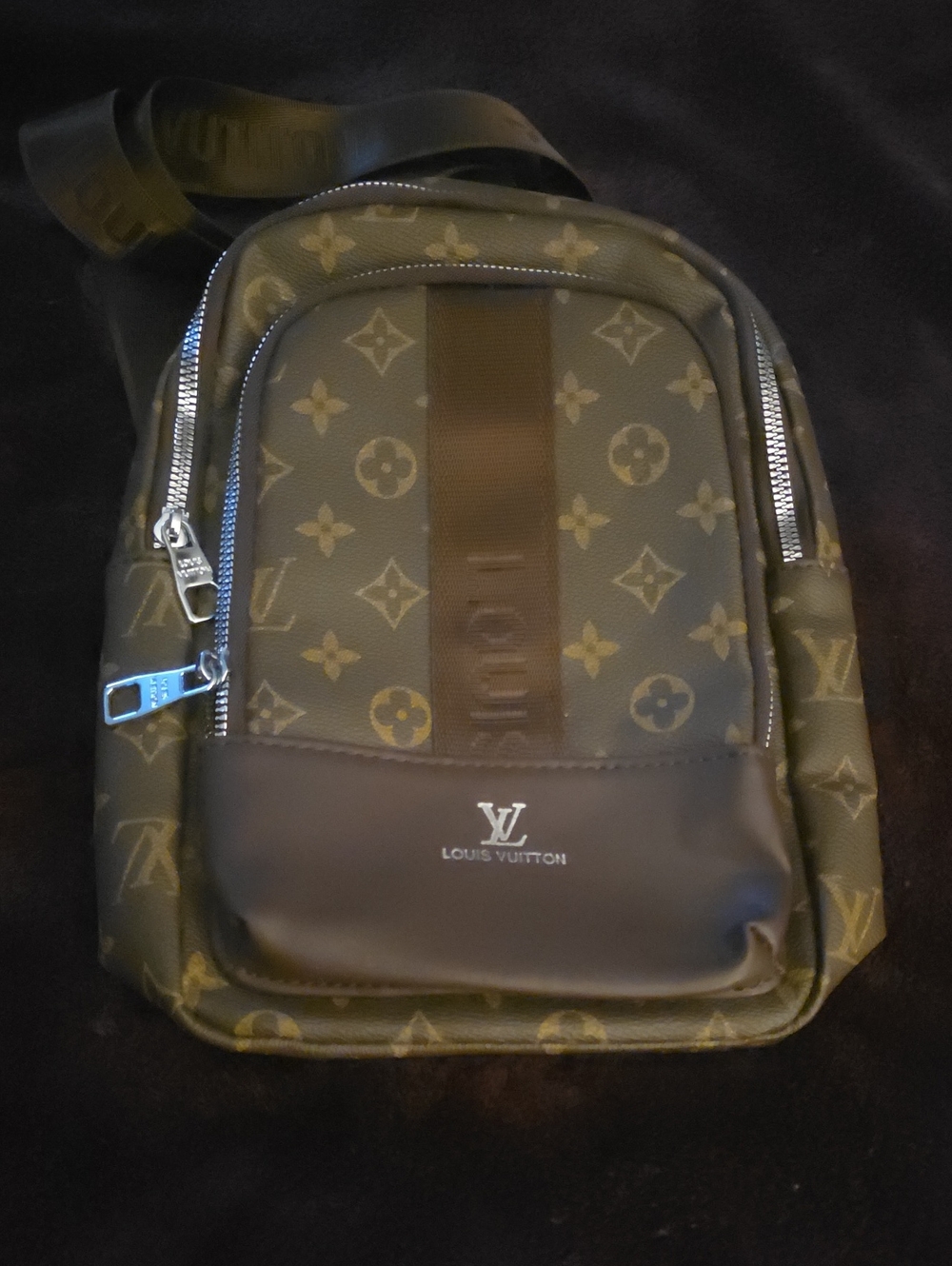 Brown Monogram Sling Bag